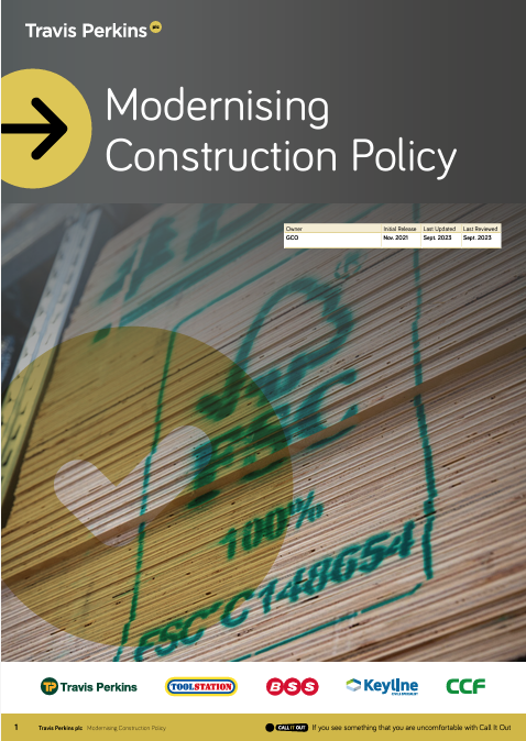 Modernising Construction Policy
