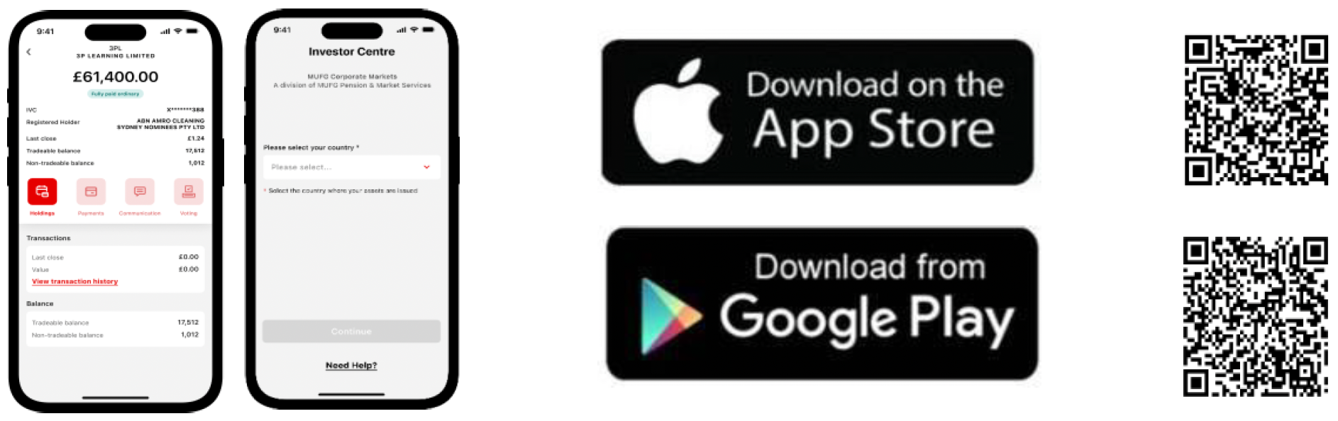 MUFG promoting the app to your employees